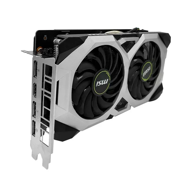 Used MSI Graphics Card GeForce RTX 2060 SUPER VENTUS 8G 2060S 8GB GDDR6 256bit NVIDIA GAMING Support AMD Intel Desktop CPU 4