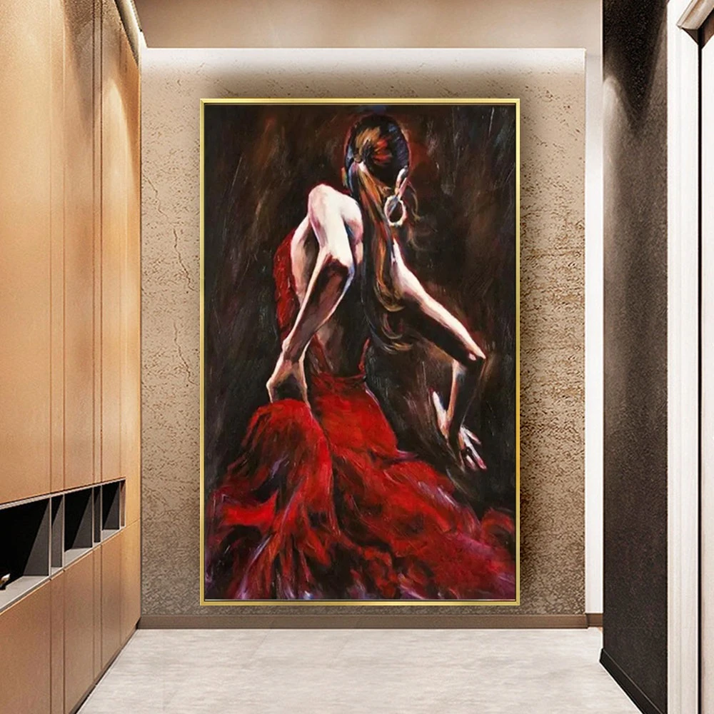 Современное искусство на холсте скандинавский домашний настенный художник