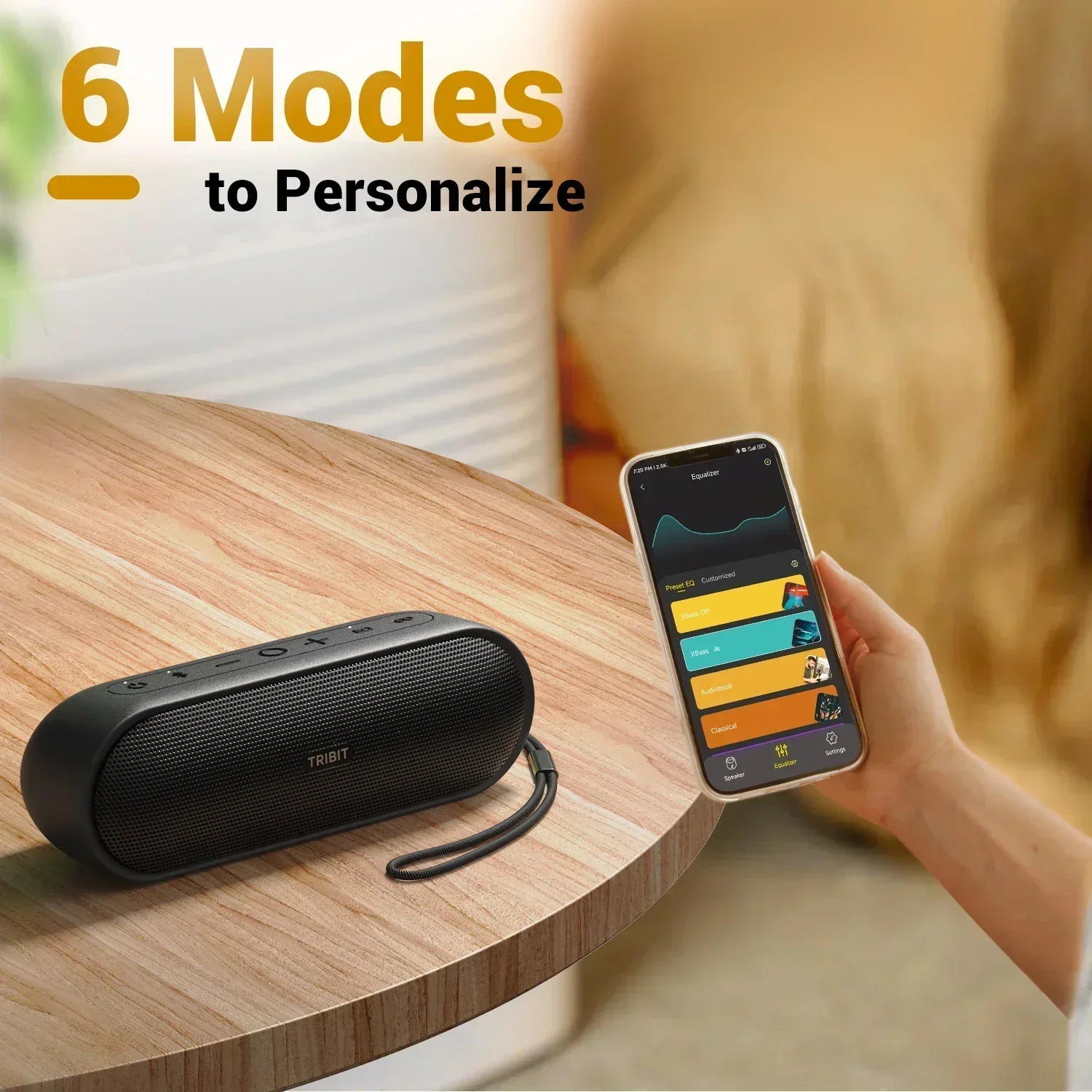 Портативная Bluetooth-колонка TRIBIT XSound Plus 2 мощность 30 Вт водонепроницаемая