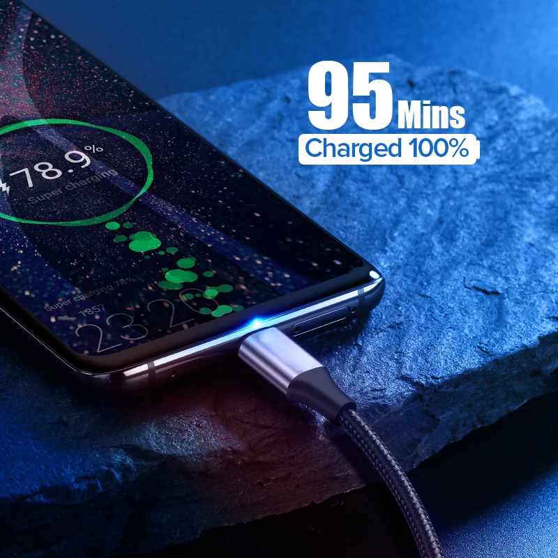 

USB C Cable Type C Charging Cable for Xiaomi 11T Pro S21 USB C Cable Phone Wire Cord 3A QC3.0 USB Type C Charger