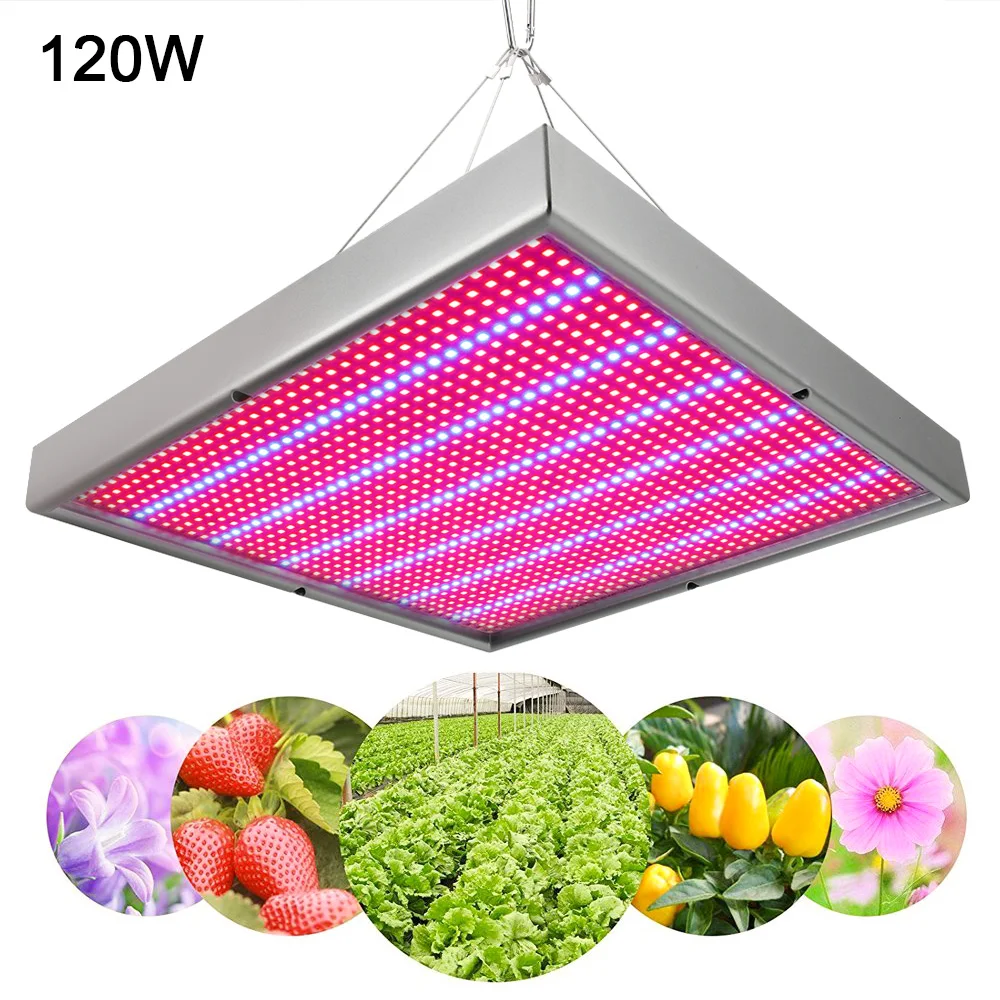 

4pcs/lot 120W LED Plant Grow Light AC85-265V Phyto Lamp For Greenhouse Vegs Flower Hydroponics System