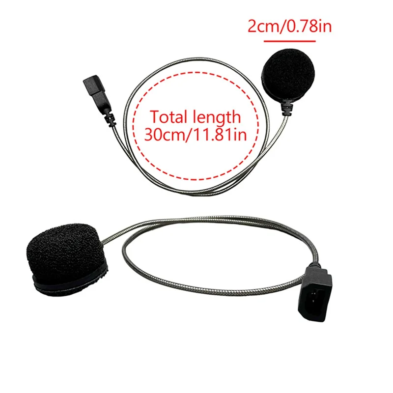 Фото B03B-для Cardo PACKTALK Edge мотоциклетный Bluetooth-домофон, шнуровой микрофон №4