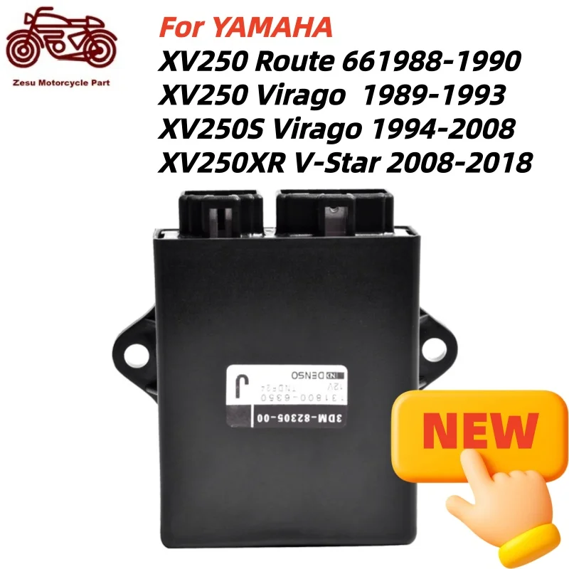 Фото Цифровой блок зажигания CDI для мотоциклов YAMAHA XV250 Route 66, XV250S, Virago XV250XR, V-Star 2008-2018, XV 250 S XR Virago №1