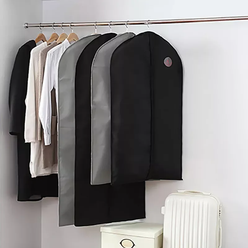 

2022New Clothes Dust Cover Hanging Protection Bag Home Wardrobe Transparent Storage Bag Hanging Clothes Bag Bedroom Assistant