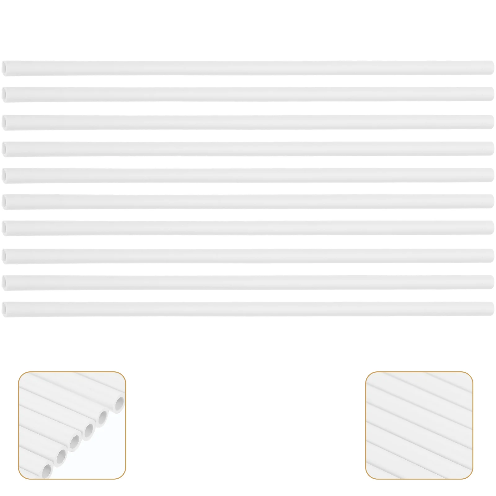 

10 Pcs Spray Can Replacement Tube Thin Straw Aerosol Hard Pipe Water Hose Sprayer Slimsy Pvc Bottles Mist Suite Kit