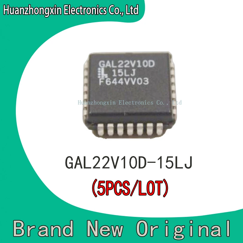

5PCS GAL22V10D-15LJ GAL22V10D GAL22V GAL IC PLCC28 New Original Chip