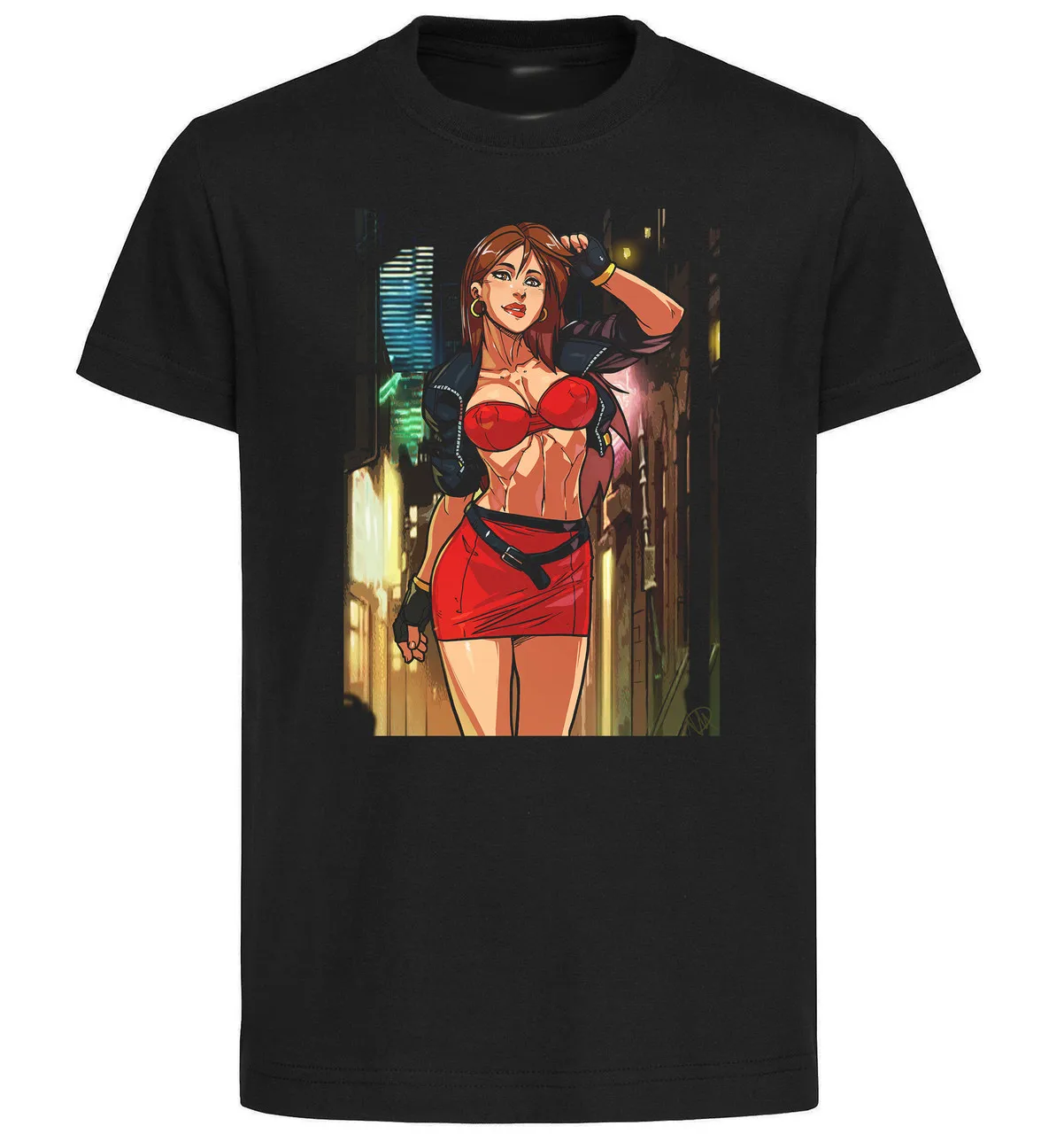 Футболка Black Grey White Ganassa Street of Rage Blaze