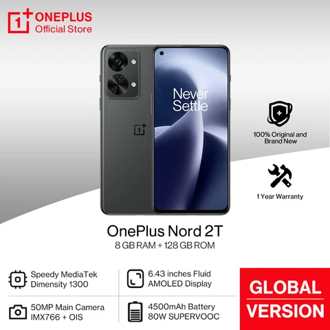 Смартфон OnePlus Nord 2T, 8/128ГБ, global