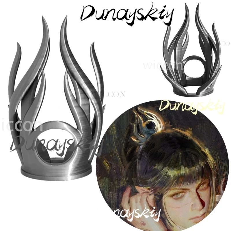 Аниме Shadowheart Baldurs головной убор косплей ворота 3 костюм фантазия маскировка для