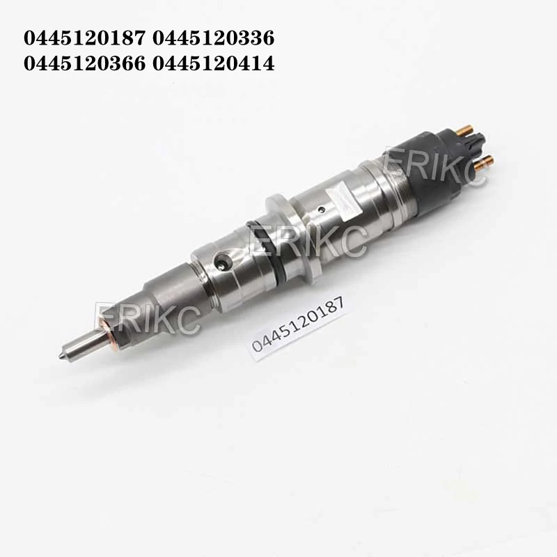 

ERIKC 0445120187 Diesel Engine Injector 0 445 120 187 Spray NOZZLE OEM 0 433 172 144 FOR CUMMINS 4983514 5256034 5289380