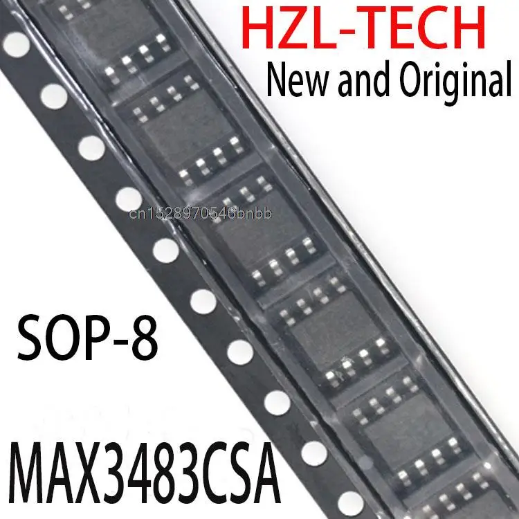 Новые и оригинальные MAX3483 SOP-8 MAX3483ESA SOP8 MAX3483EESA SOP MAX3483ECSA MAX3483CSA, 10 шт.
