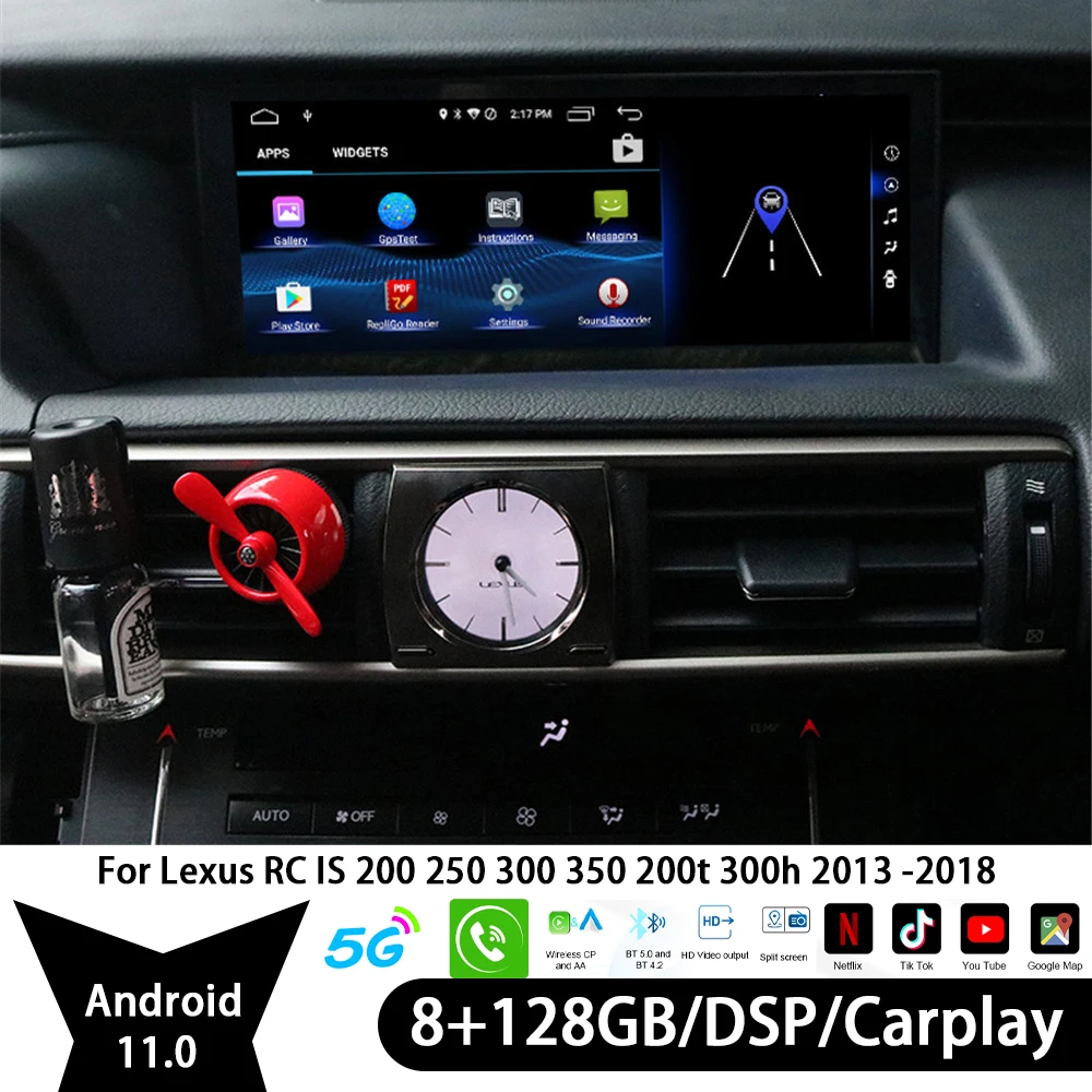 For Lexus RC IS 200 250 300 350 200t 300h 2013+ All In One Car Screen Audio Intelligent System Radio Video Players GPS Carplay For Lexus RC IS 200 250 300 350 200t 300h 2013+ All In One Car Screen Audio Intelligent System Radio Video Players GPS Carplay