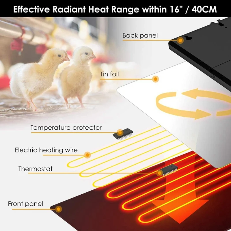1 шт. аксессуары для курятника энергоэффективный дизайн безопаснее чем