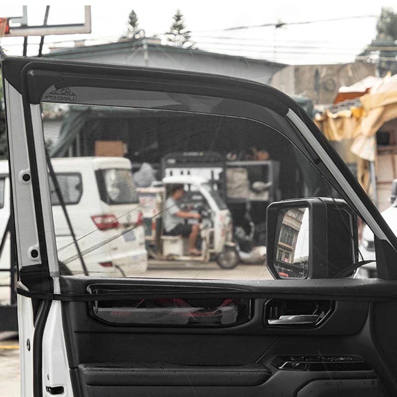 Фото Для Toyota Land Cruiser Prado 250 Series 2024 2025 автомобильная сетка от комаров и насекомых и внешние защитные компоненты №4