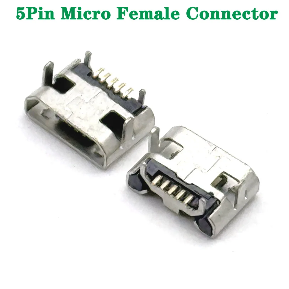 

LAJQTAO Micro USB разъем для пайки