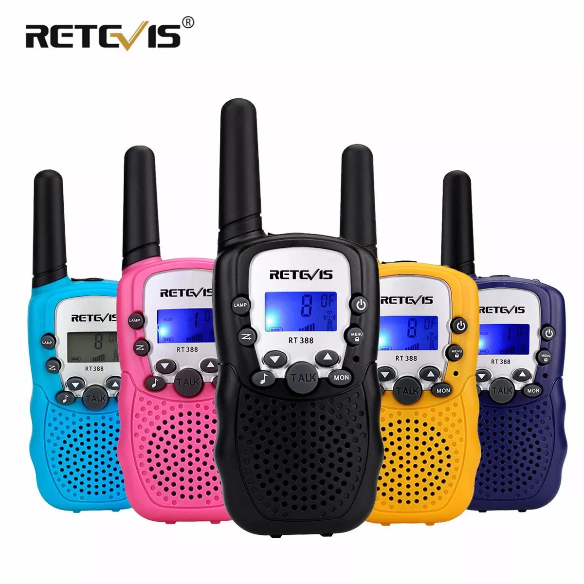 

Рация RETEVIS RT388 детская 2 шт., радиоприемник, подарок на день рождения, детские игрушки для мальчиков