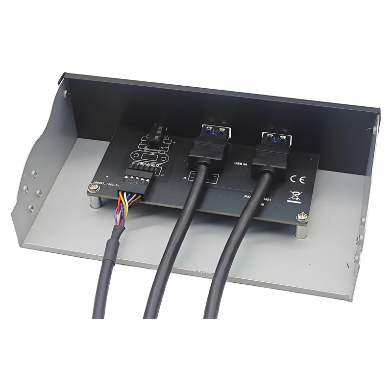 Передняя панель USB для ПК 2 порта USB3.0/USB3.2 GEN1 5 Гбит/с + 1 3 мм адаптер наушников