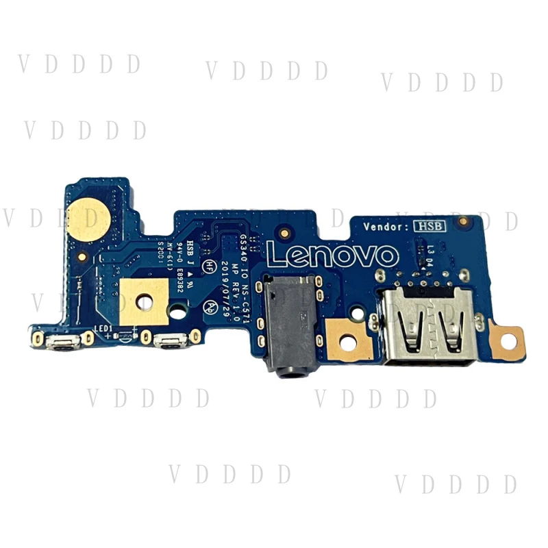 Плата аудио- и USB-разъемов NS-C571 для Lenovo ideapad S540-13IML 81XA 5C50S25011 (art.: 3920da38e31cd) - 3920da38e31cd