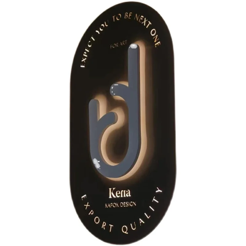 Окрашенный черный металлический световой короб вывеска подсветка буквенный