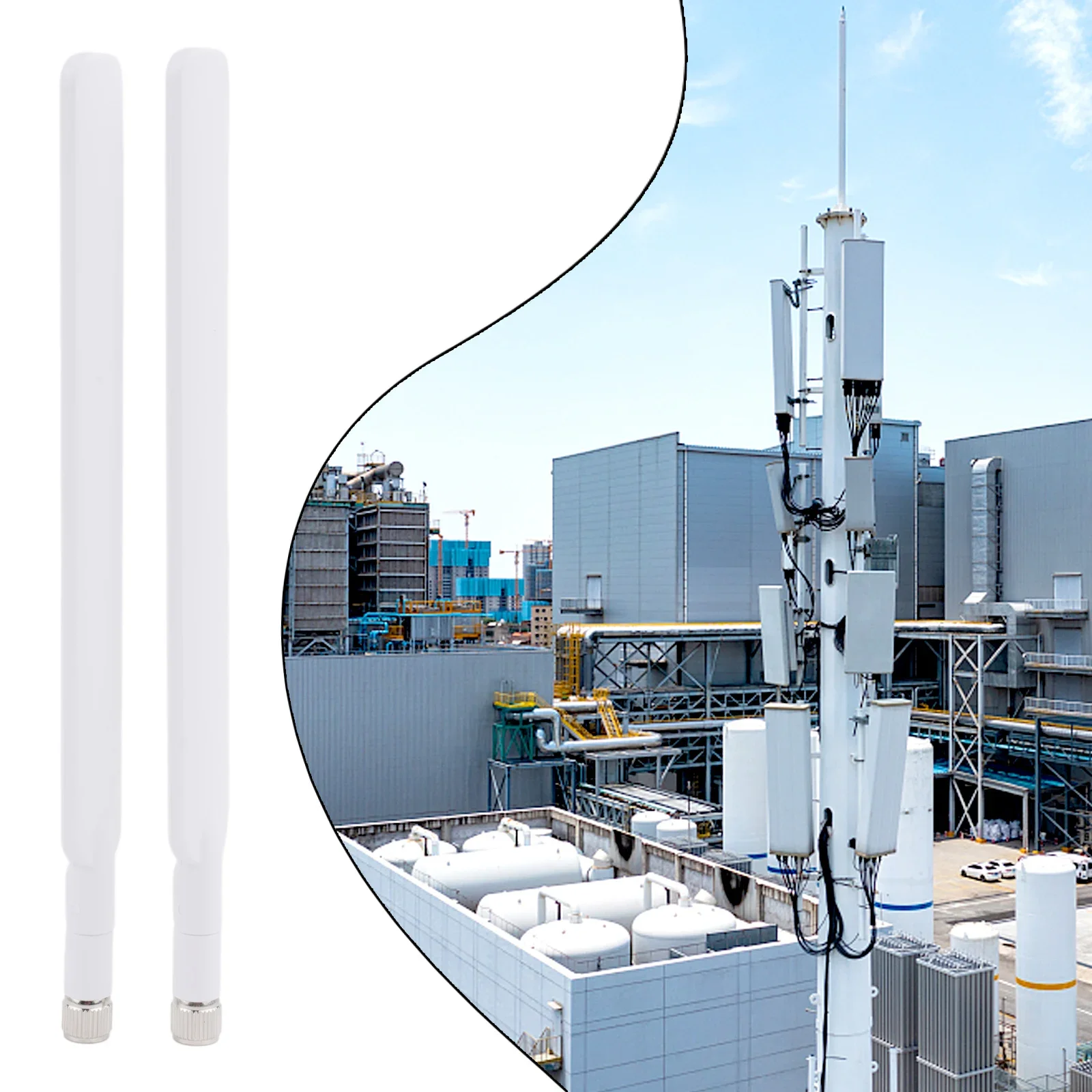 Антенна 4G LTE наружная Вертикальная антенна 4g Sma от-40 ℃ до + 80 698-2700 МГц для B310 B525 B535