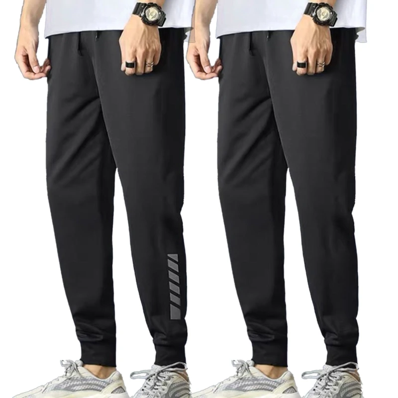 

Mens Lightweight Jogger Pants Workout Running Loose Tapered Joggers Sweatpants