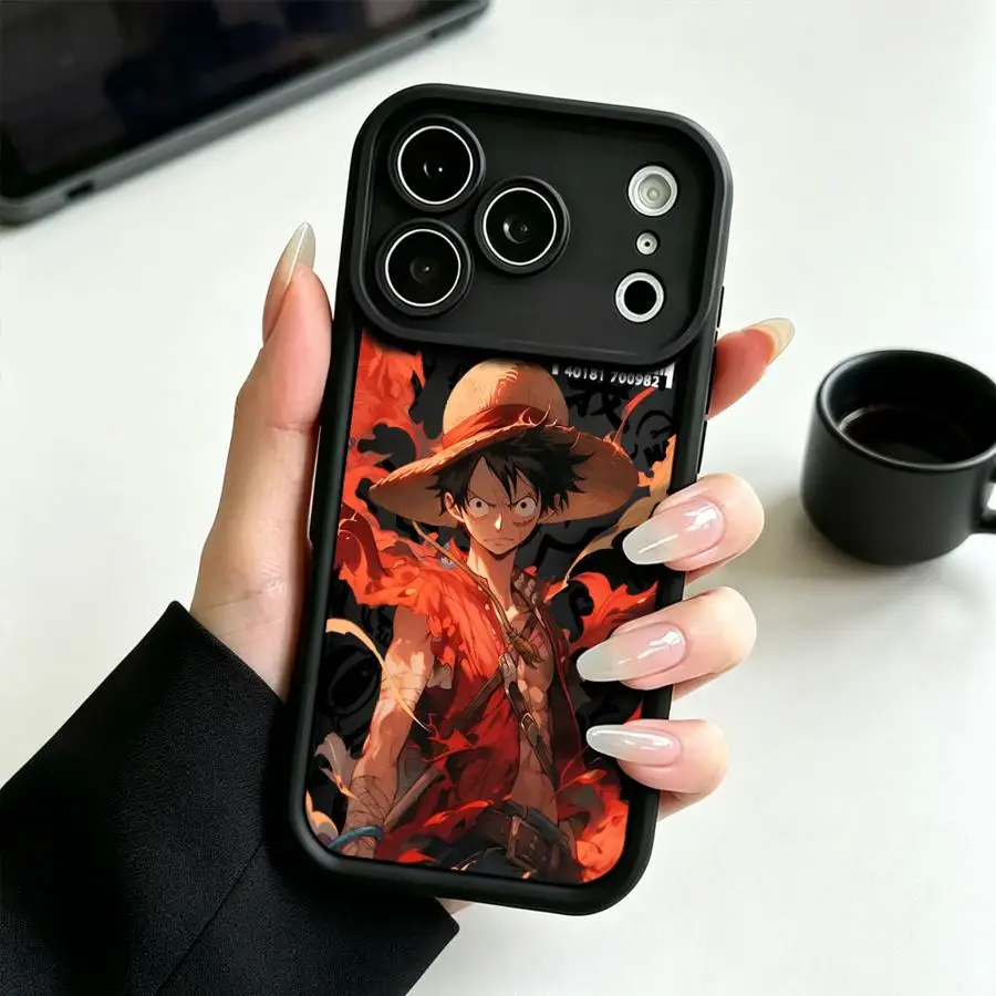 Фото Чехол для телефона Apple iPhone 17 Pro Max 14 Plus Air 16e 11 12 15 13 Mini XS XR 16 One P-Piece Luffy Zoro №3