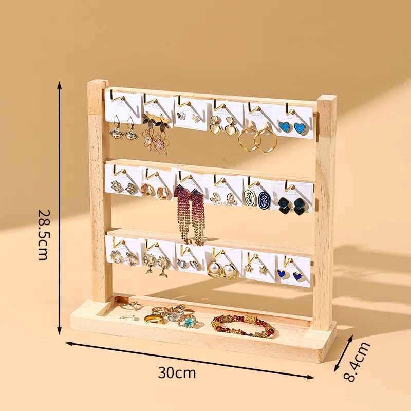 

Многоуровневый Органайзер Для Ювелирных Изделий, Подставка Для Сережек, Держатель Для Колец, Дисплей Для Браслетов