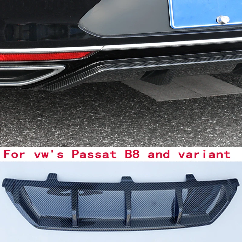 Задний спойлер для Passat B8, вариант 2016, 2017, 2018, 2019, GTE, диффузор для бампера, комплект кузова VW, автомобильные аксессуары