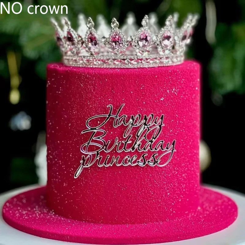 

Акриловый топпер для торта "С днем рождения, принцесса"