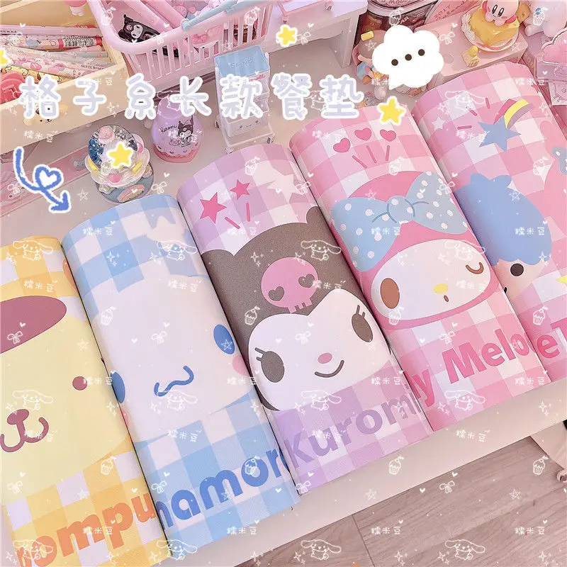 

Аксессуары Kawaii Sanrios Cinnamoroll My Melody Kuromi водонепроницаемый Противоскользящий коврик для студенческого общежития