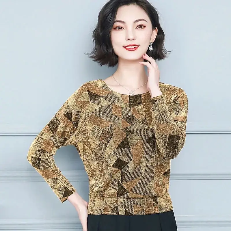 

High-grade high-speed long-sleeved T-shirt 2022 spring and autumn new hundred thin bottoming shirt cover belly early autumn top