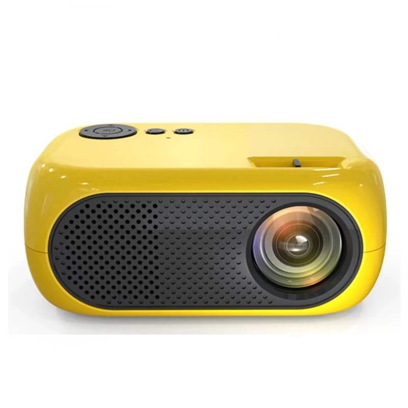 

M24 Mini Projector LED Portable Beamer Compatible with HDMI USB TF Card 640*480P Support 1080P Video Projetor Kids Gift