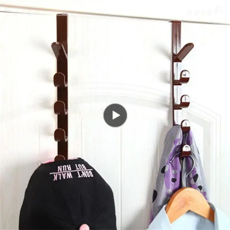 

Plastic Plastic Storage Rack Abs Durable Bedroom Door Hanger Hook Storage Hook Flexible Storage Rack Strong Home Storage Hooks