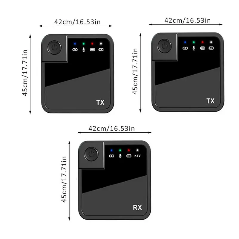 

2,4G Беспроводная система с отворотным микрофоном, портативный мини-микрофон для шумоподавления, записи аудио и видео, Двусторонняя Беспрово...