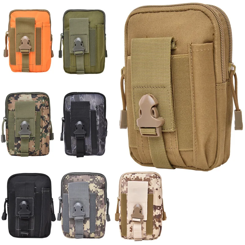 

Outdoor Sports Tactical Belt Waistpack Wearing Belt Zero Wallet 6-inch Mobile Phone Bag Military Fans Tactical Waistpack