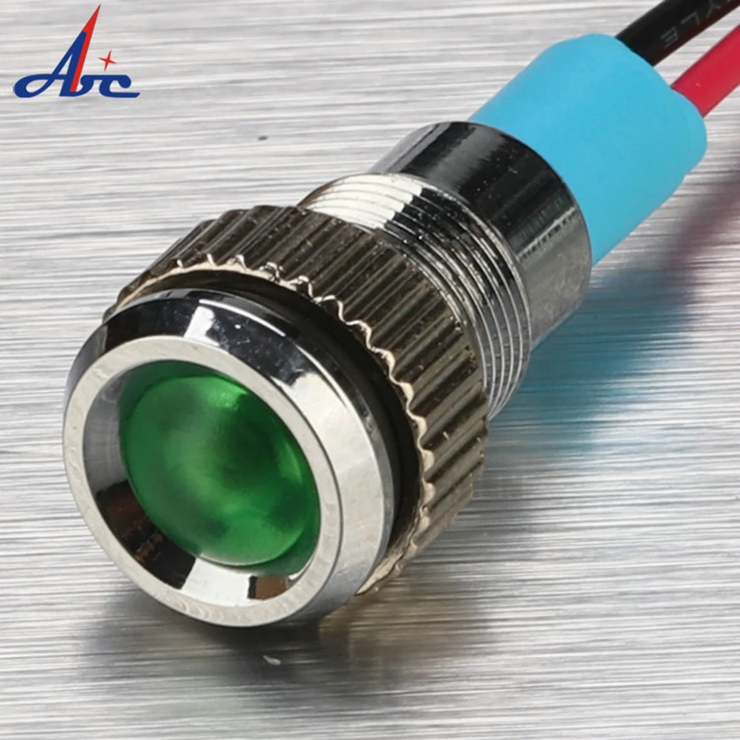 Индикатор серии ABILKEEN C диаметром 8 мм куполообразная головка 3 В-220 В