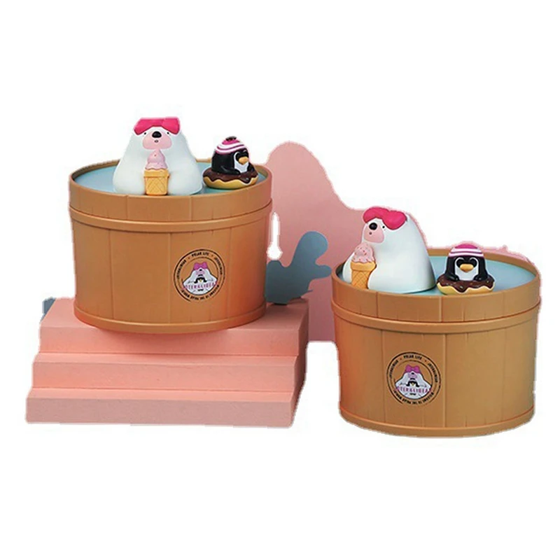

1 Set Creative Cartoon Cute Polar Species Humidifier Machine Bedroom Office Pregnant Women Air Humidifier Yellow