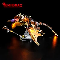 briksmax led light kit for 76406 hungarian horntail dragon building blocks set not include the model toys for children