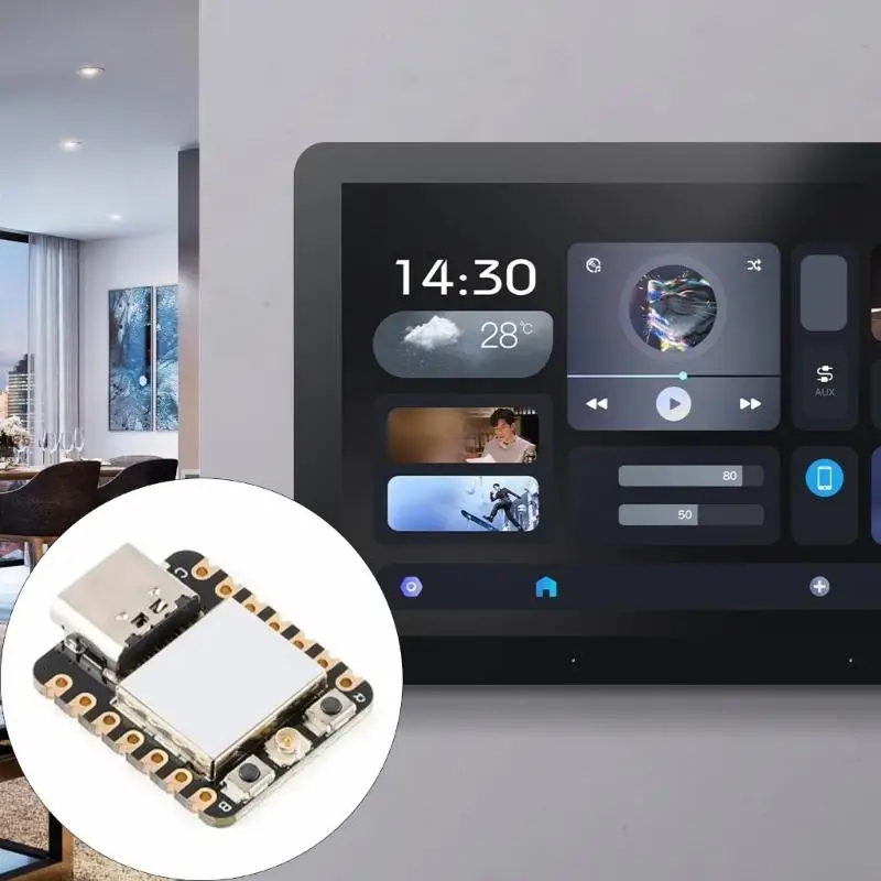 Фото Плата разработки беспроводной сети ESP32C3 с поддержкой Wi-Fi 802.11 b/g/n и Bluetooth-совместимостью для различных приложений №5