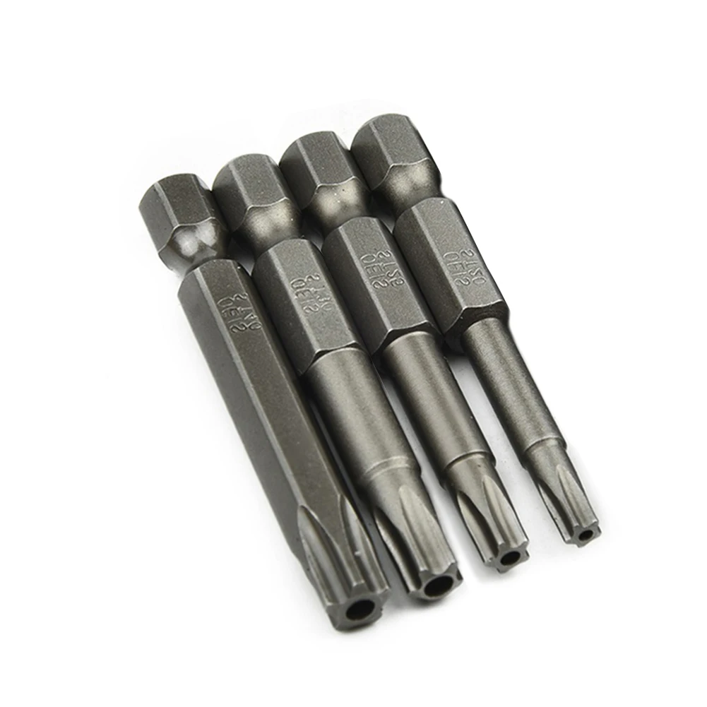 

Electric DIY Home Projects Screwdriver Set Screwdriver Bits T20-T40 Hex Shank Star 5 Point Screwdriver Work Sites