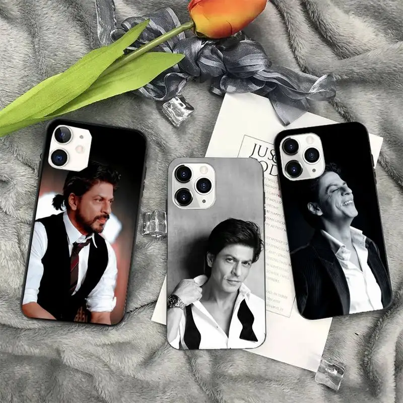 

Indian actor Shahrukh Khan Phone Case For iphone 11 13 12 14 x xs xr pro max mini plus boys girls cover