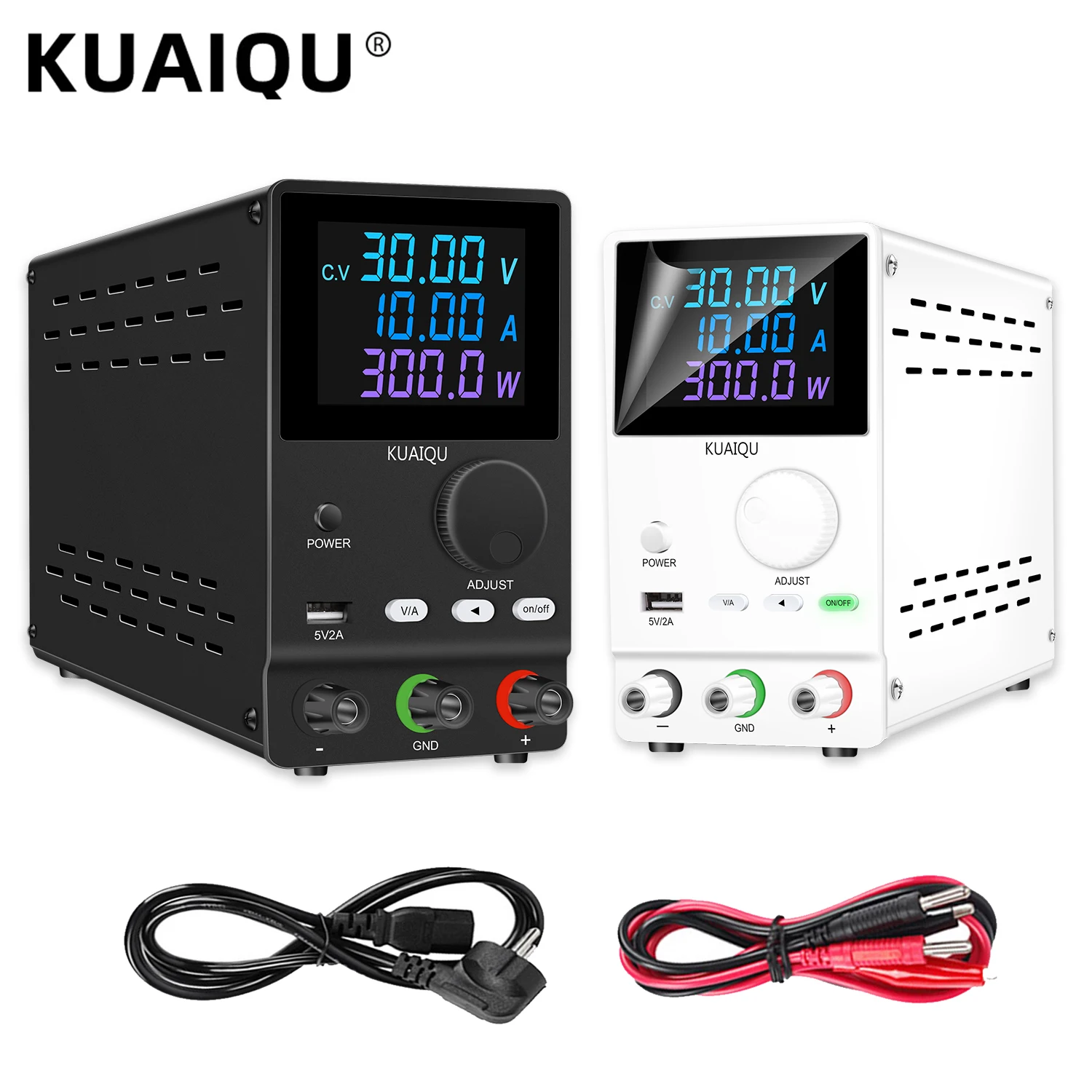 

Регулируемый источник питания постоянного тока KUAIQU 30V1 0A, цветной ЖК-дисплей, настольный лабораторный источник питания, регулятор напряжени...