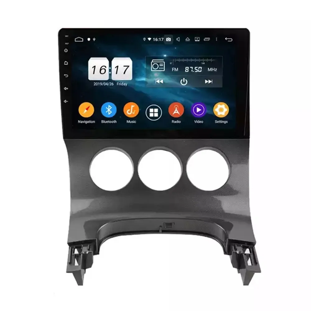 

Автомобильный мультимедийный плеер, 8 ядер, 9 дюймов, Android 12, 8 + 128 ГГц, радио для PEUGEOT PG 3008 2013-2020, низкоуровневая видеокарта, автомобильная навигация PX5