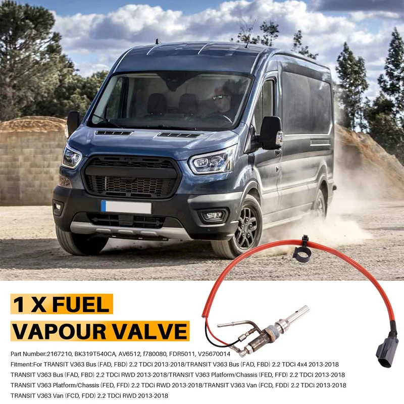 2167210 BK31-9T540-CA Топливный клапан Испаритель топлива Дизельный для автобуса Transit V363