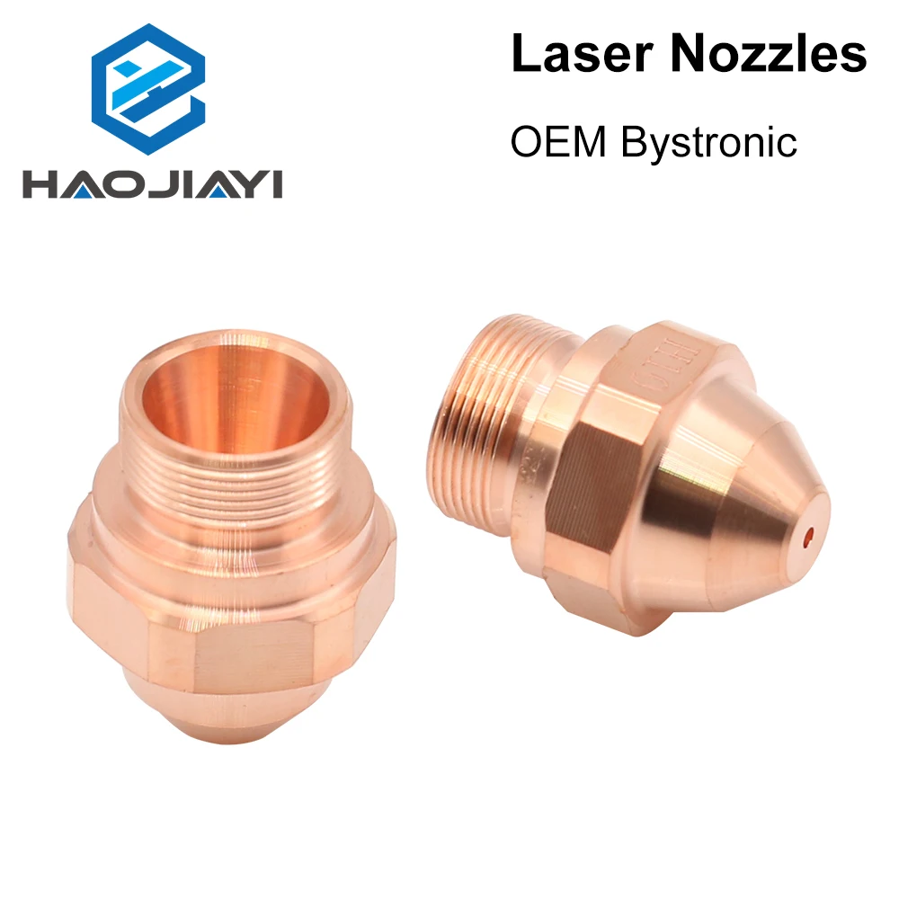 

OEM Bystronic H Series Laser Nozzles Dia.13mm Single Layer M10 Caliber 0.8-3mm for Fiber Laser Cutting Head