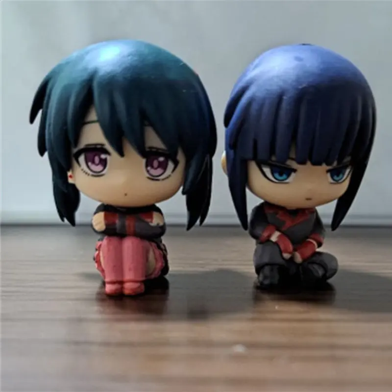 Фото Коллекционная мини-фигурка Bandai Gashapon D.Gray-man: Ален Уокер, Ю Канда, Ленале Ли, Лави (4 см) – Аниме-сувенир №4