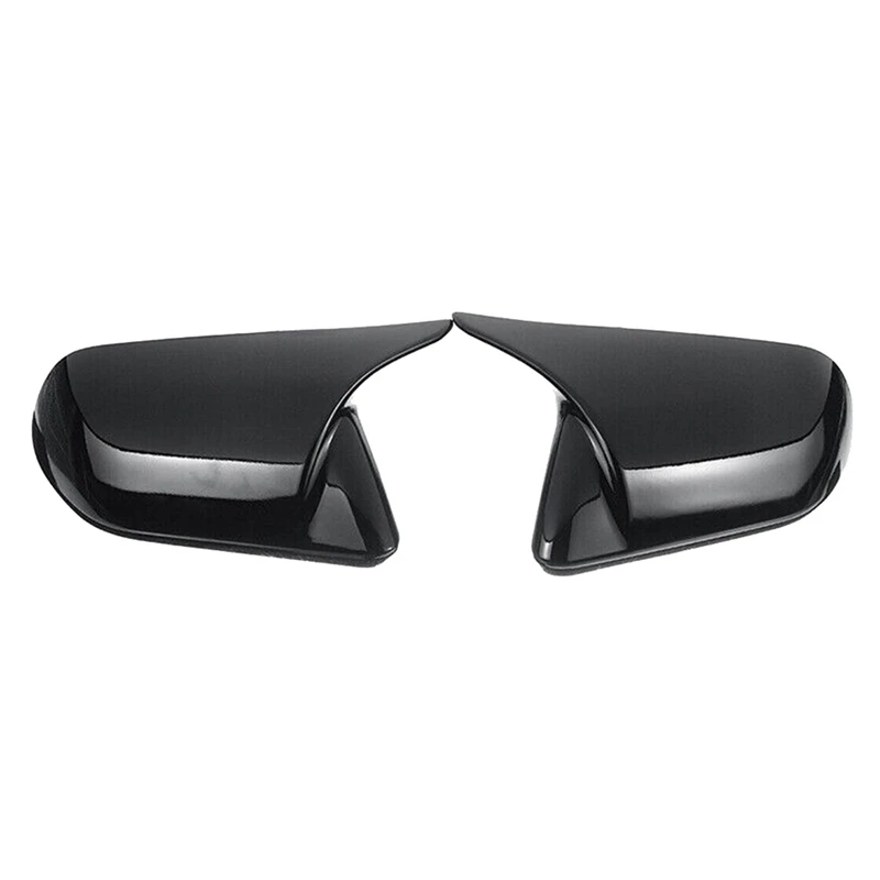 

Глянцевая черная оболочка для боковой двери зеркала заднего вида, оболочка для Ford Mustang 2015-2022