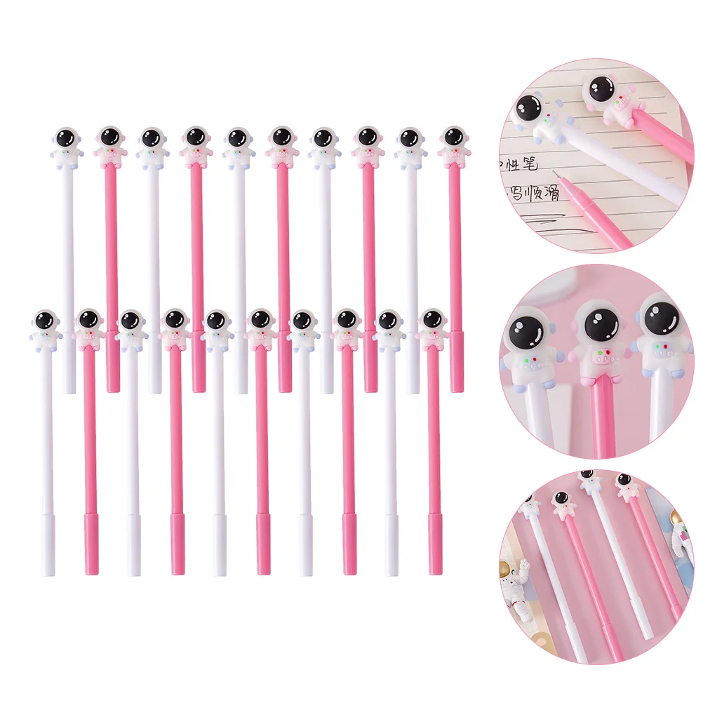 

20 Pcs Astronaut Gel Pen Kid Gifts Diary Pen Astronaut Gift Bulk Astronaut Stationery Writing Pen Plastic Astronaut Pen Child