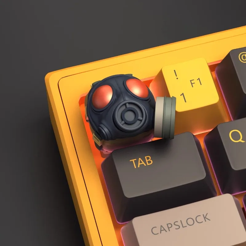 Фото Персонализированные кейкапы MIFUNY CS GO Fly Head для механической клавиатуры, игровые, аниме, милые, мультяшные, ручной работы, подарок №3