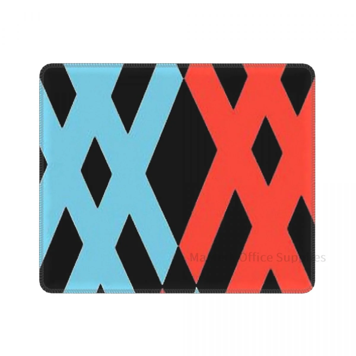 

Синий и красный коврик для мыши, любимый в FRANXX игровой Настольный коврик для клавиатуры, креативный Настольный коврик с замком, противоскол...